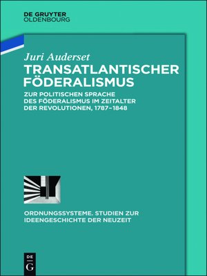 cover image of Transatlantischer Föderalismus